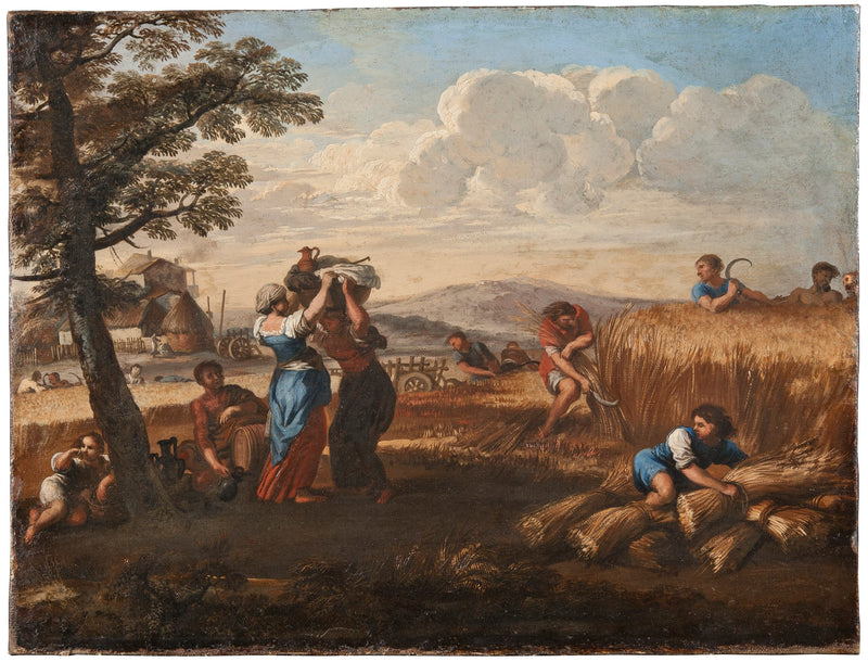 Landskap med skörd - Pietro da Cortona