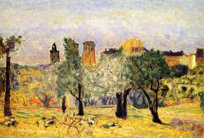 Landskap från Cannet - Pierre Bonnard