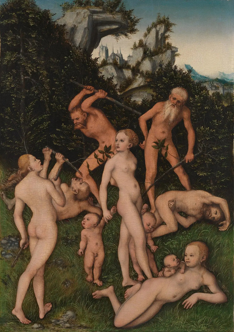 Primitiva folk - Lucas Cranach den äldre