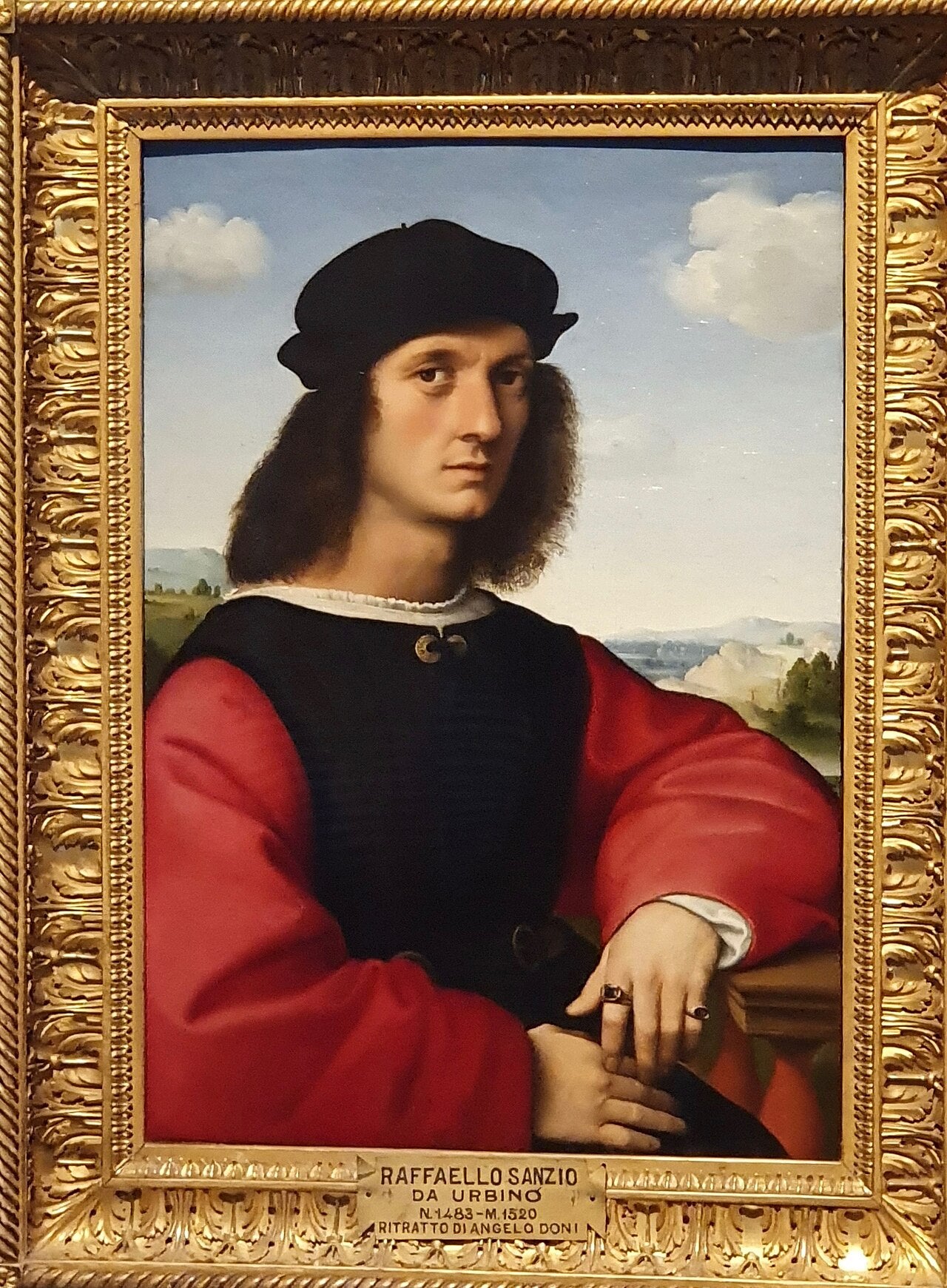 Porträtt av Agnolo Doni - Raphael Sanzio