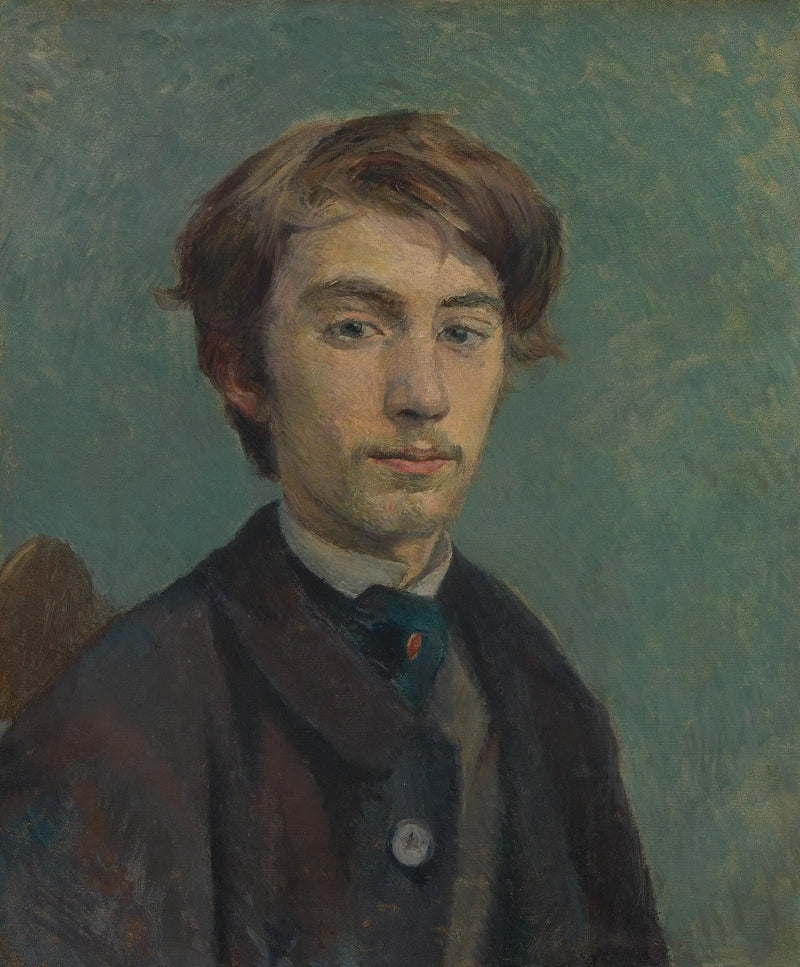 Porträtt av Émile Bernard - Henri de Toulouse-Lautrec