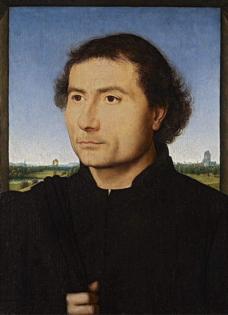 Porträtt av en man - Hans Memling