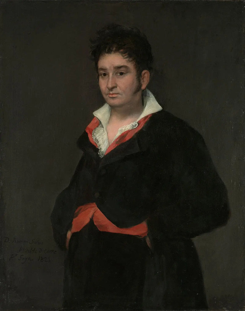 Porträtt av Don Ramón Satué - Francisco de Goya