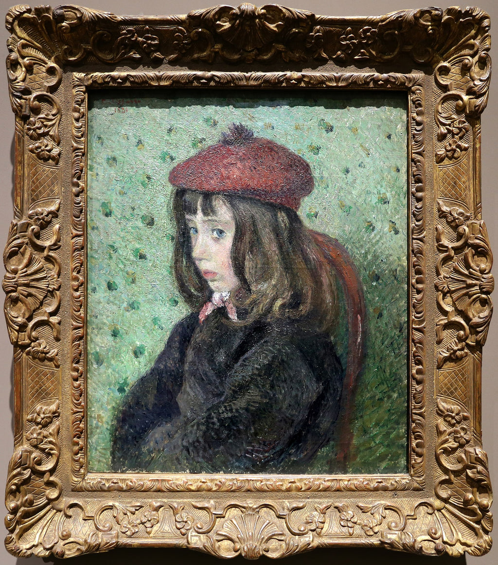 Porträtt av Félix Pissarro - Camille Pissarro