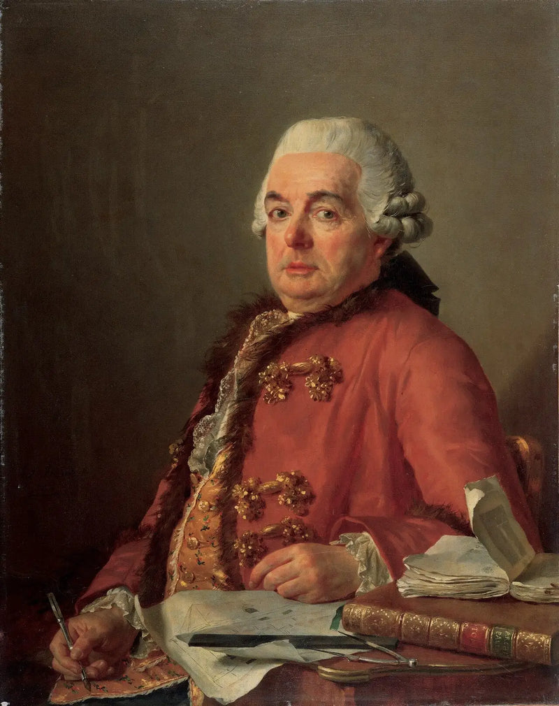 Porträtt av Jacques-François Desmaisons - Jacques-Louis David