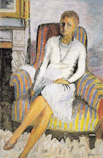 Porträtt av Leila Claude Anet - Pierre Bonnard