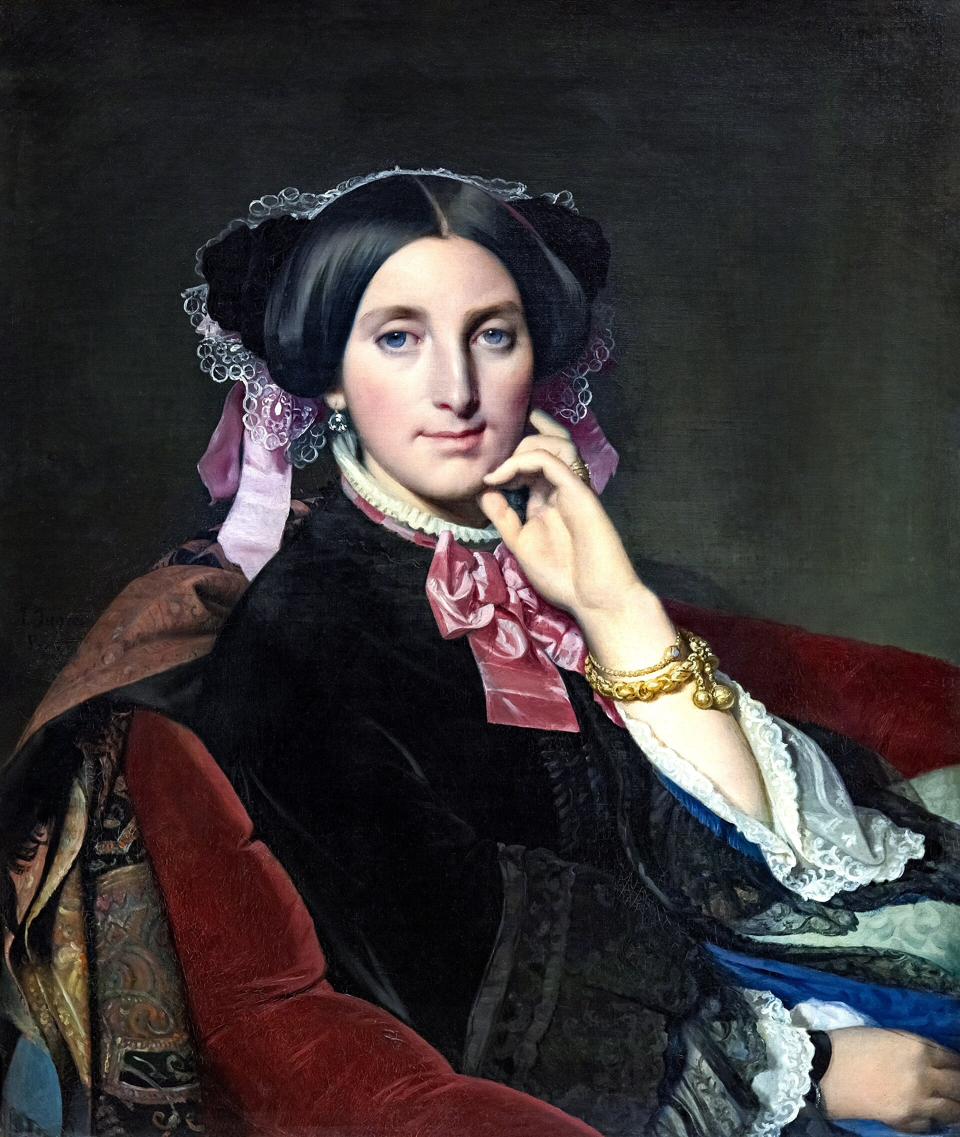 Porträtt av Madame Gonse - Jean-Auguste-Dominique Ingres