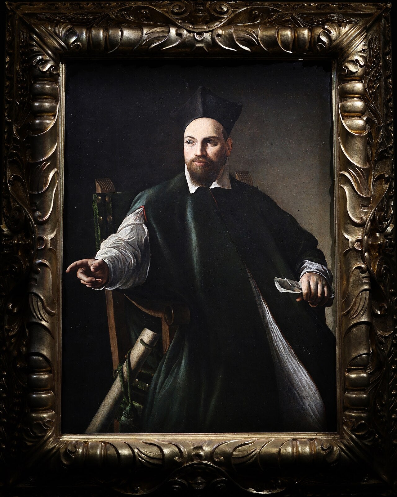 Porträtt av Maffeo Barberini - Caravaggio