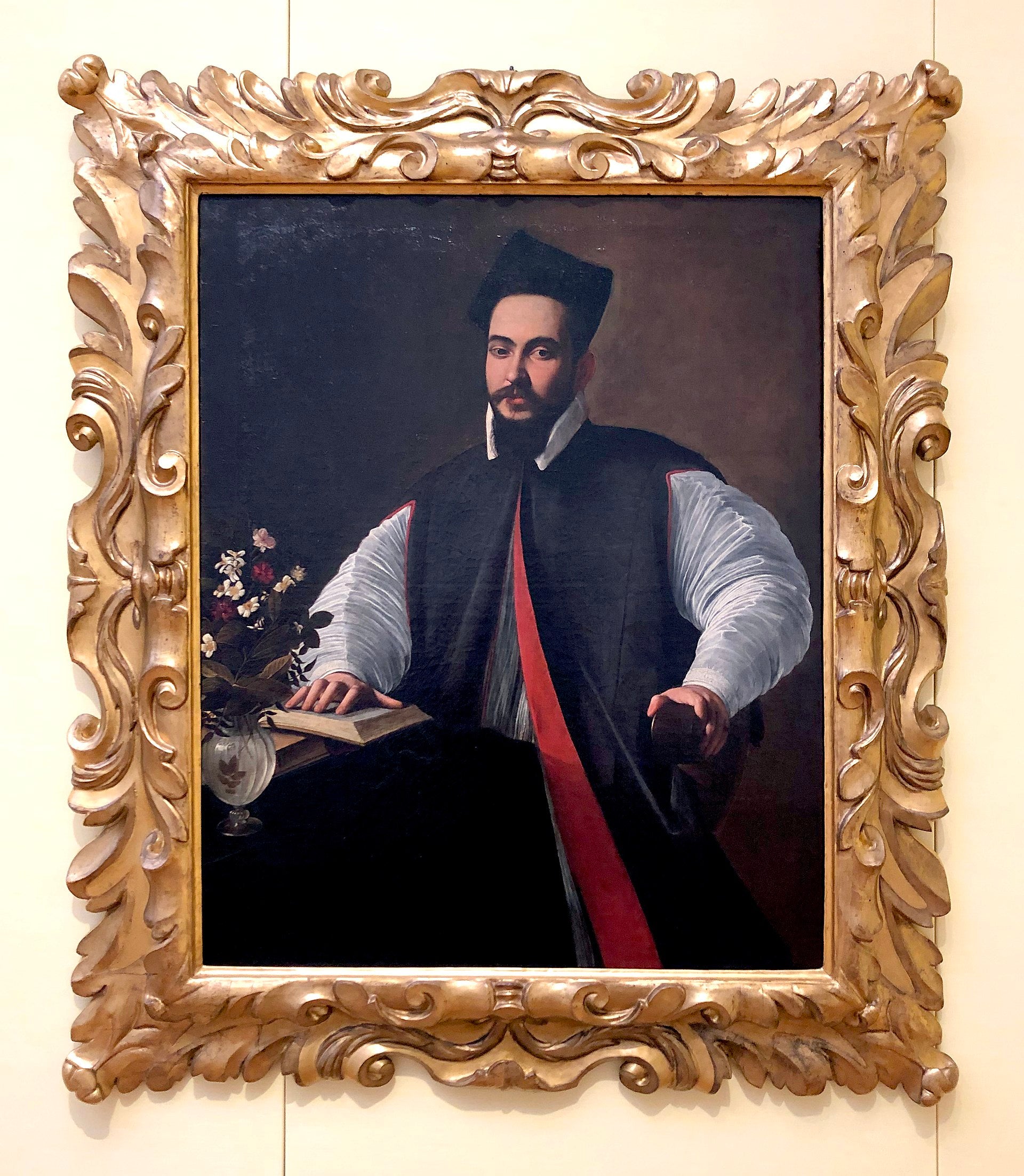 Porträtt av Maffeo Barberini (Påve Urban VIII) - Caravaggio