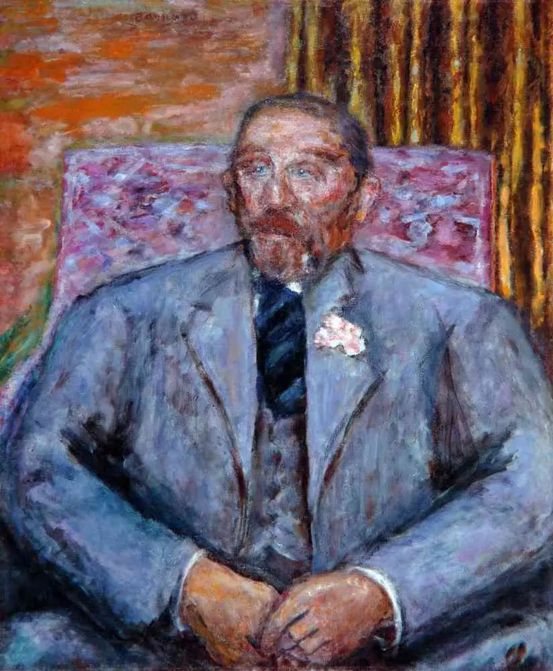 Porträtt av Monsieur Monteux - Pierre Bonnard
