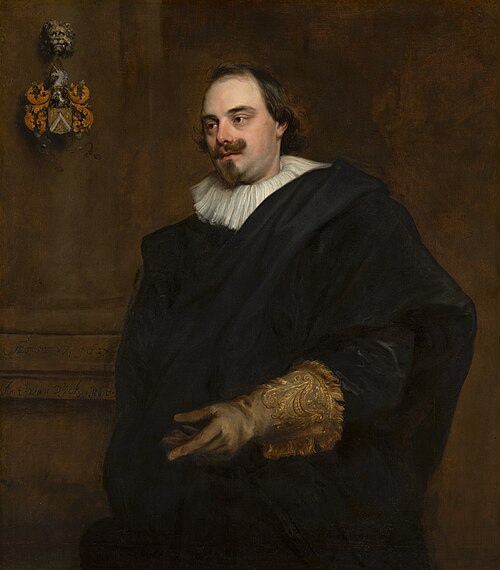 Portrait de Peeter Stevens - Antoine van Dyck
