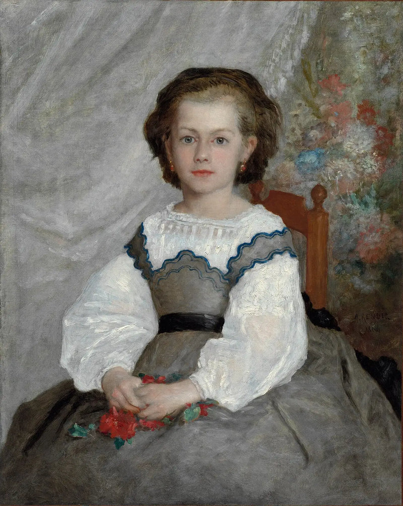 Porträtt av Romaine Lacaux - Pierre-Auguste Renoir