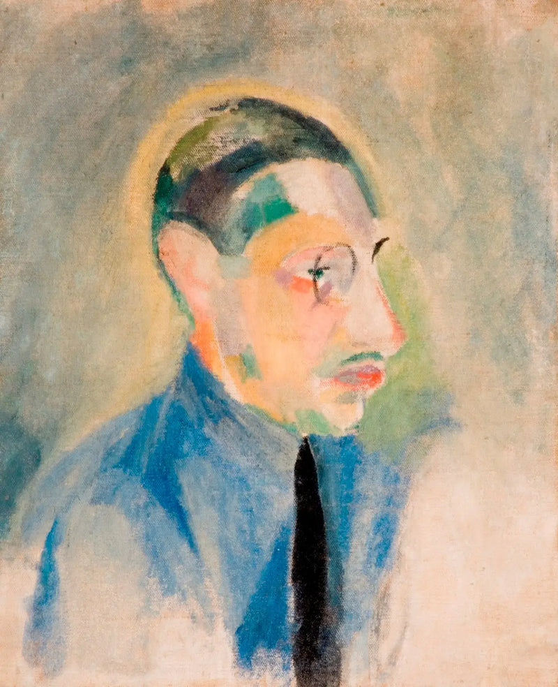 Porträtt av Stravinsky - Robert Delaunay