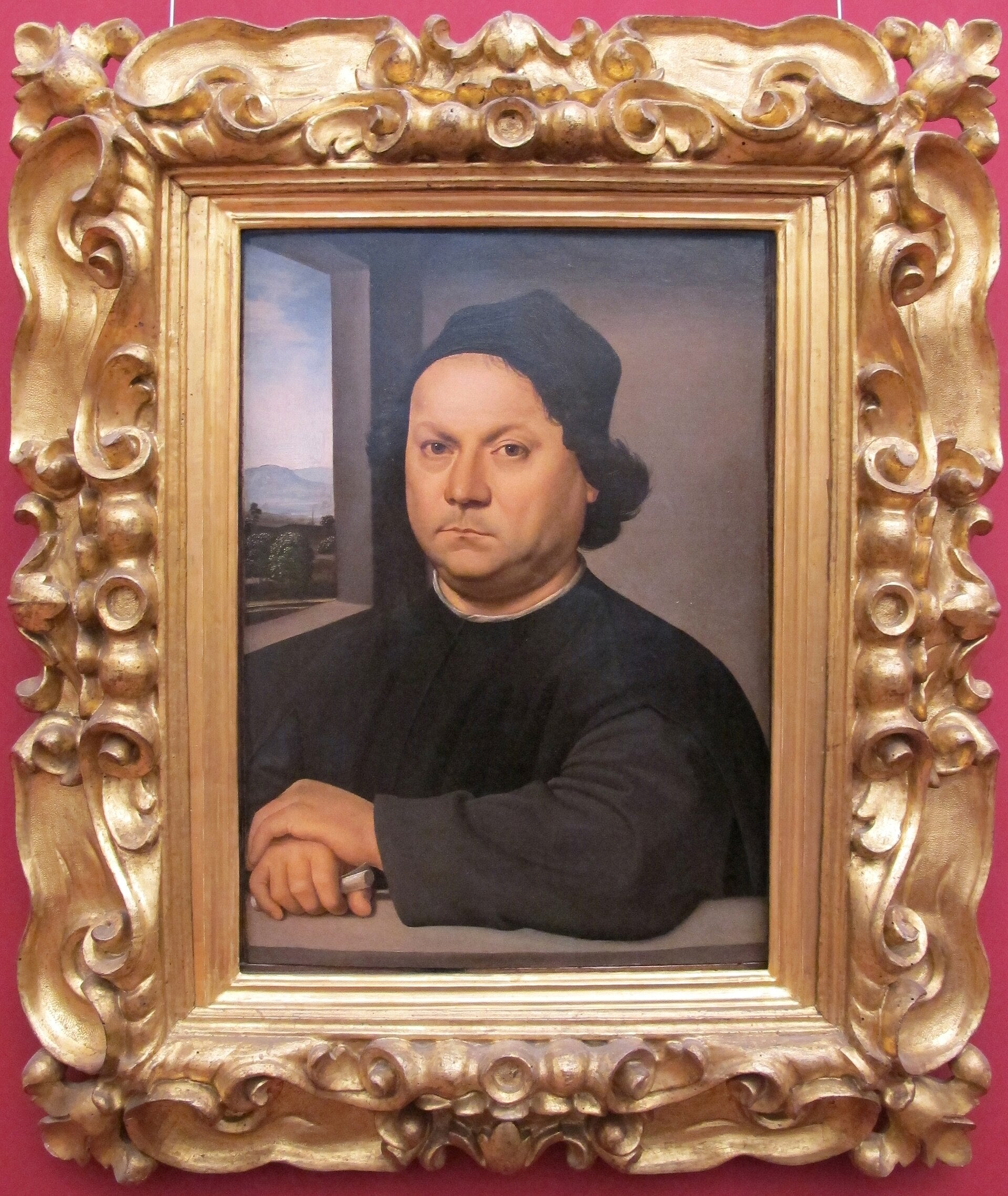 Porträtt av Pérugin - Raphael Sanzio