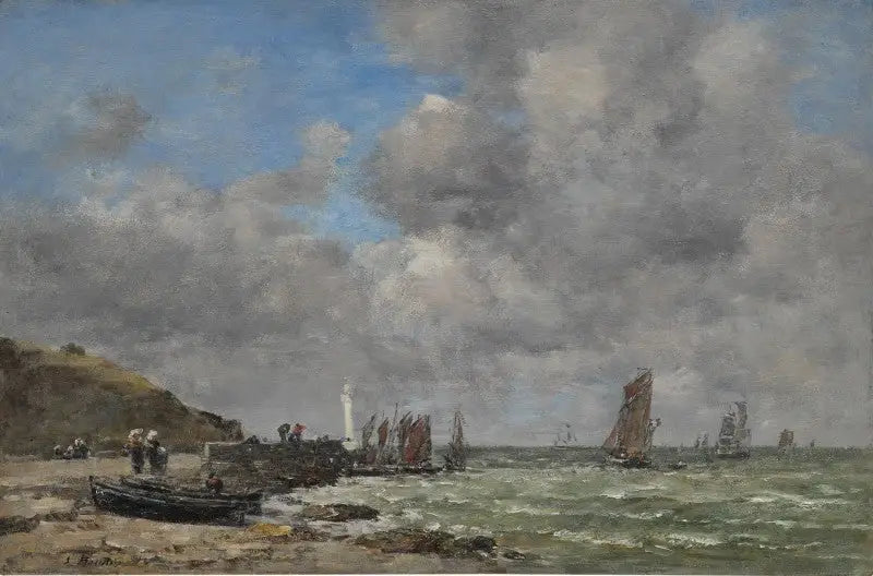 Saint-Brieuc, Légués stränder - Eugène Boudin