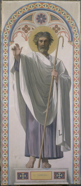 Sankt Denis, första biskop av Paris - Jean-Auguste-Dominique Ingres