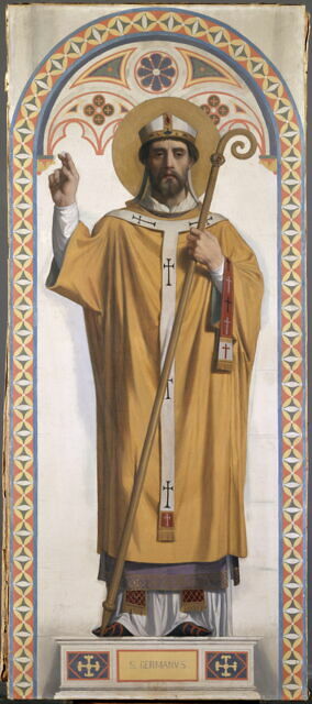 Sankt Germain, biskop av Paris - Jean-Auguste-Dominique Ingres