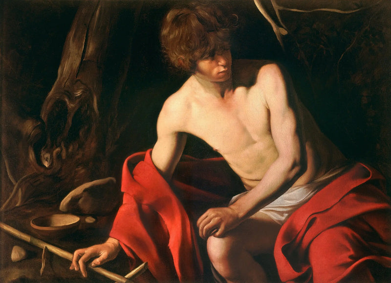 Sankt Johannes Döparen - Caravaggio