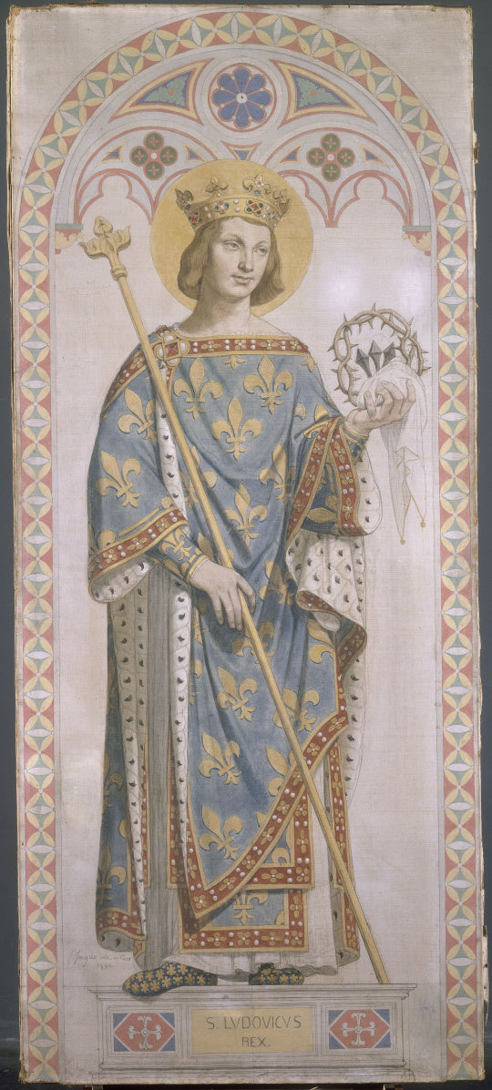 Sankt Louis, kung av Frankrike - Jean-Auguste-Dominique Ingres
