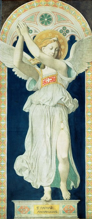 Sankt Raphael, ärkeängel - Jean-Auguste-Dominique Ingres