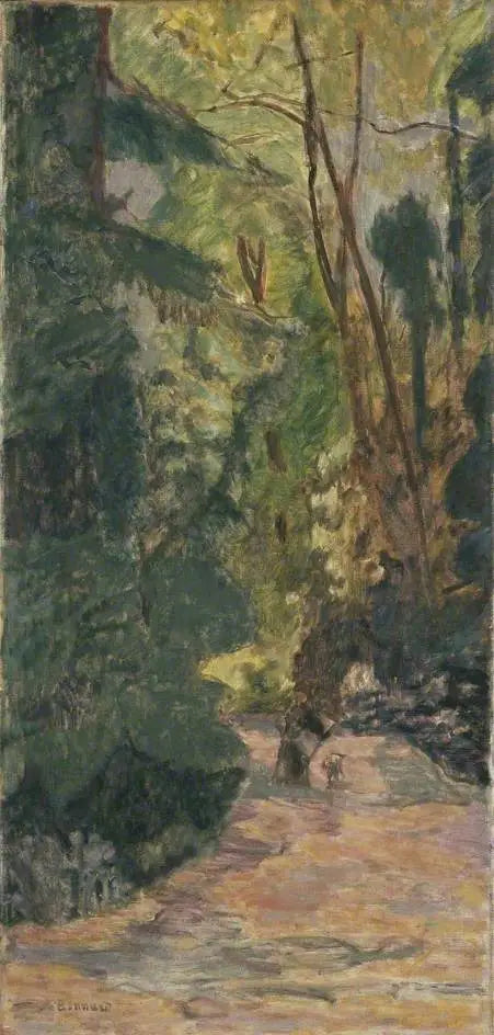 Stig i skogen - Pierre Bonnard