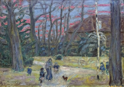 Reproduction du tableau « Soir de Noël - Pierre Bonnard » par Alpha Reproduction en peinture à l’huile