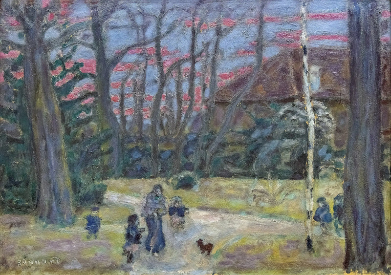 Julkväll - Pierre Bonnard