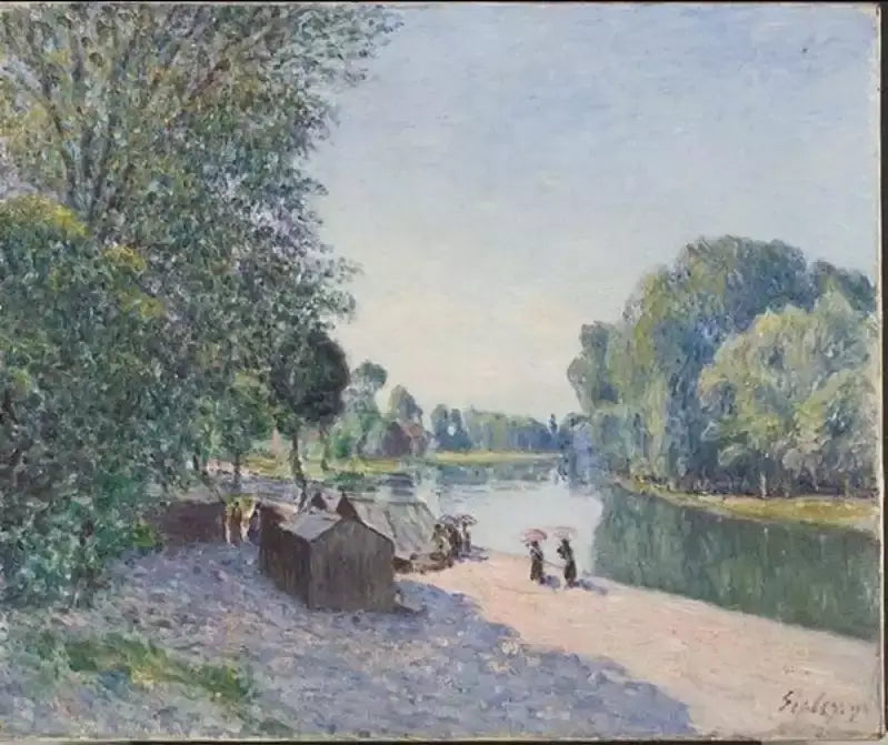 Morgonsol - Alfred Sisley