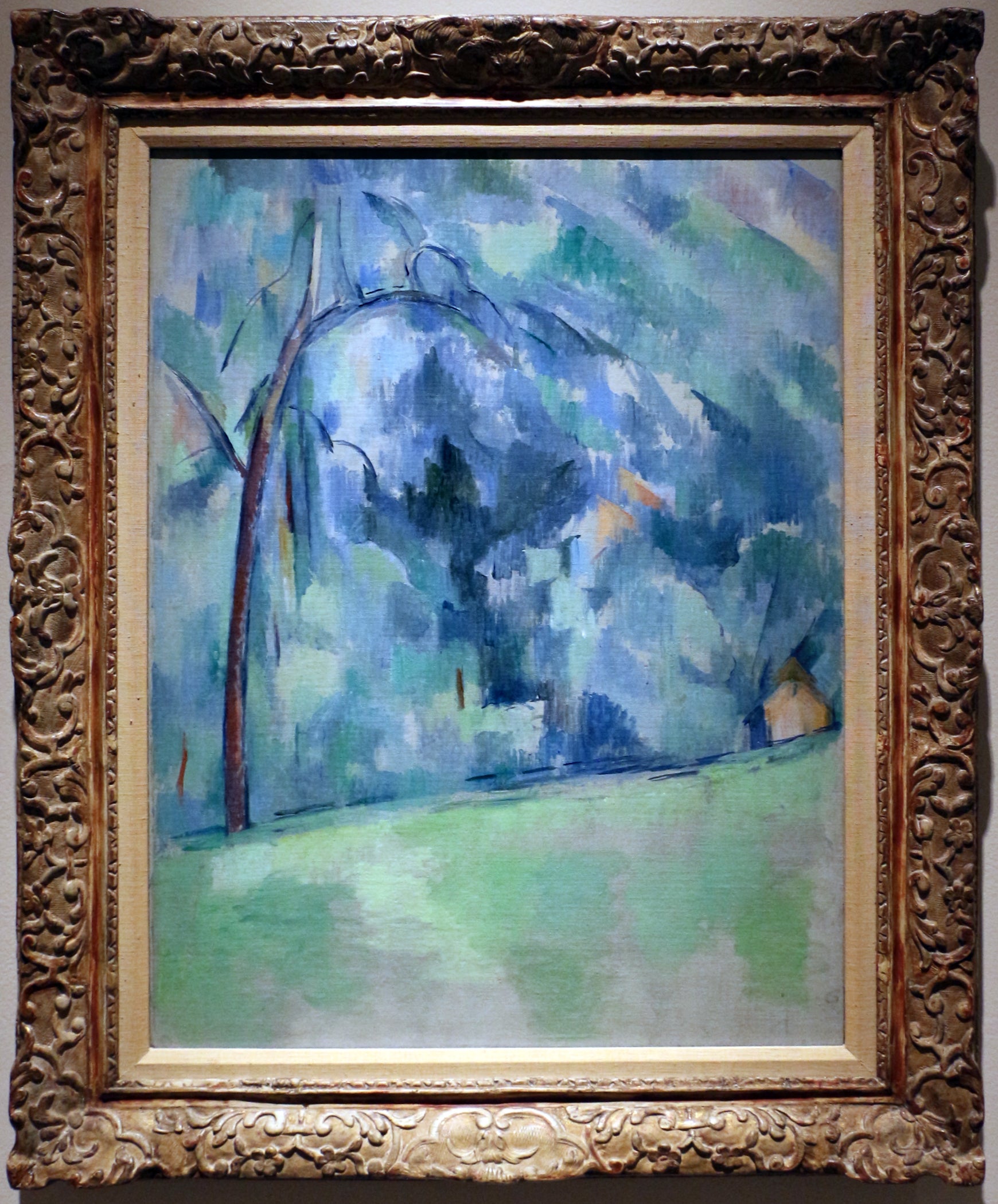 Provençalsk skogsbryn - Paul Cézanne