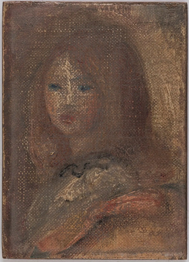 Flickhuvud - Pierre-Auguste Renoir