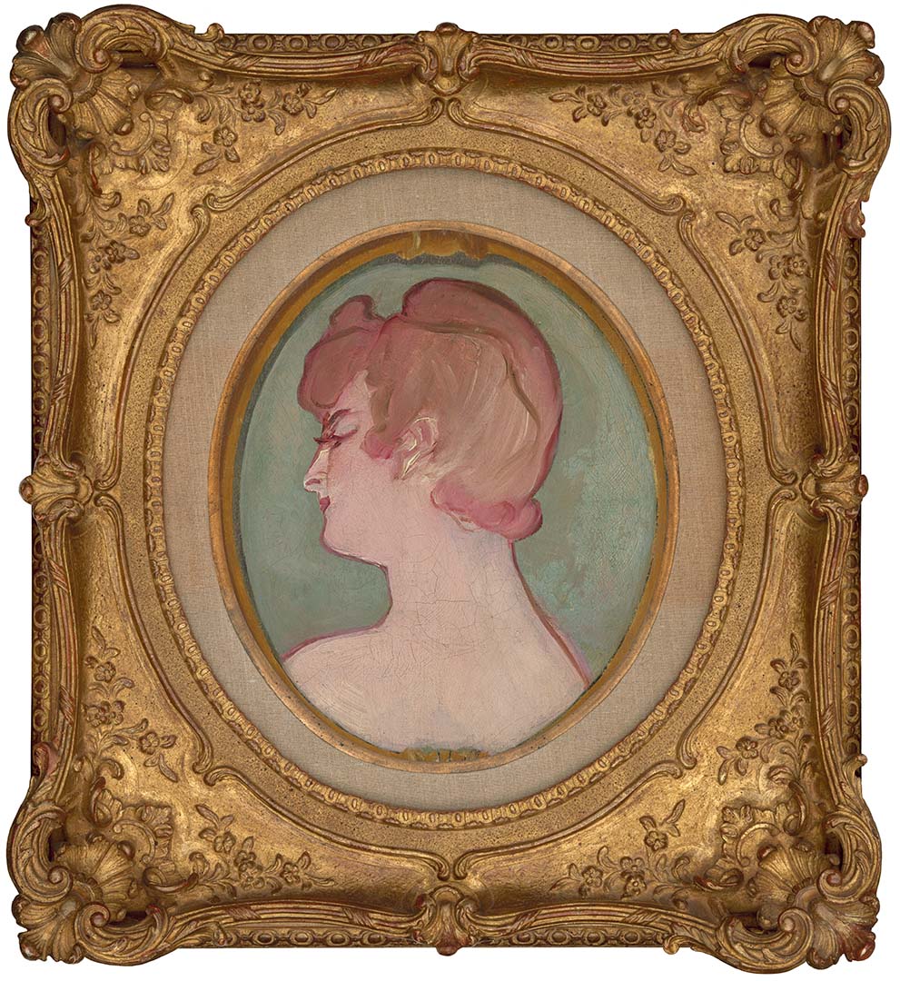 Flickhuvud - Henri de Toulouse-Lautrec