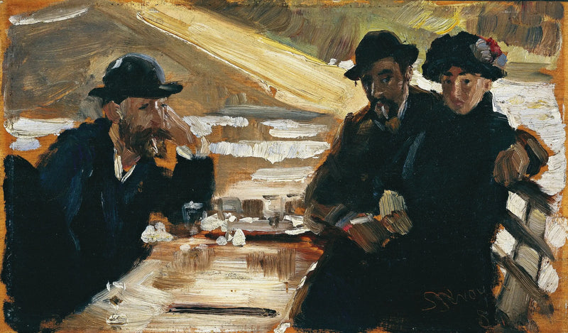 En resa på Seine - Peder Severin Krøyer