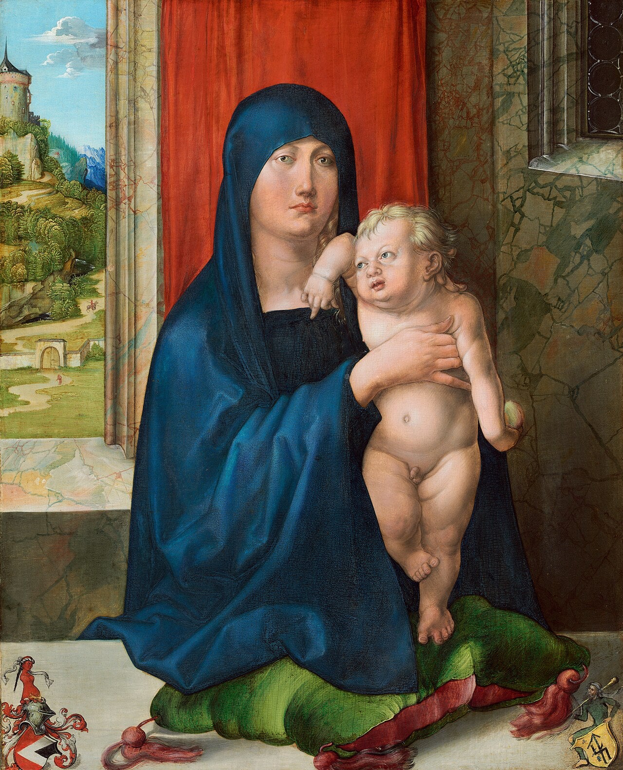Jungfru med barnet - Albrecht Dürer