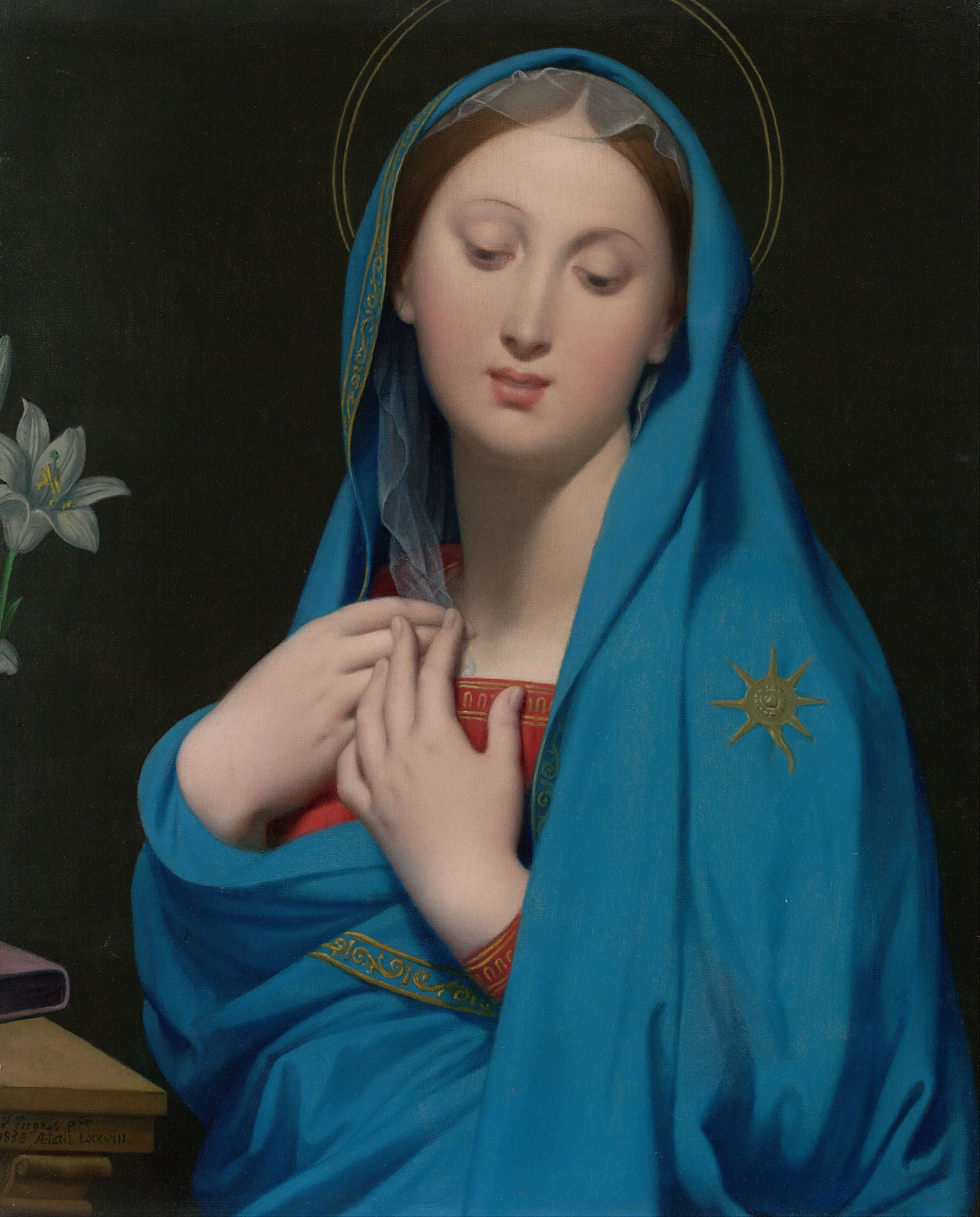 Adoptionens Jungfru - Jean-Auguste-Dominique Ingres