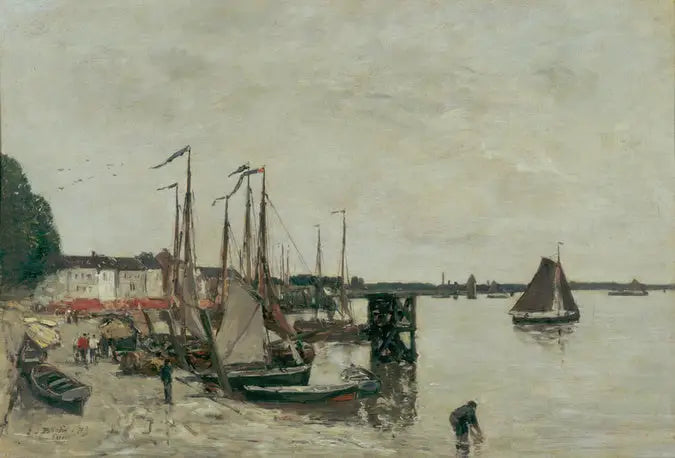 Antwerpenhamn - Eugène Boudin