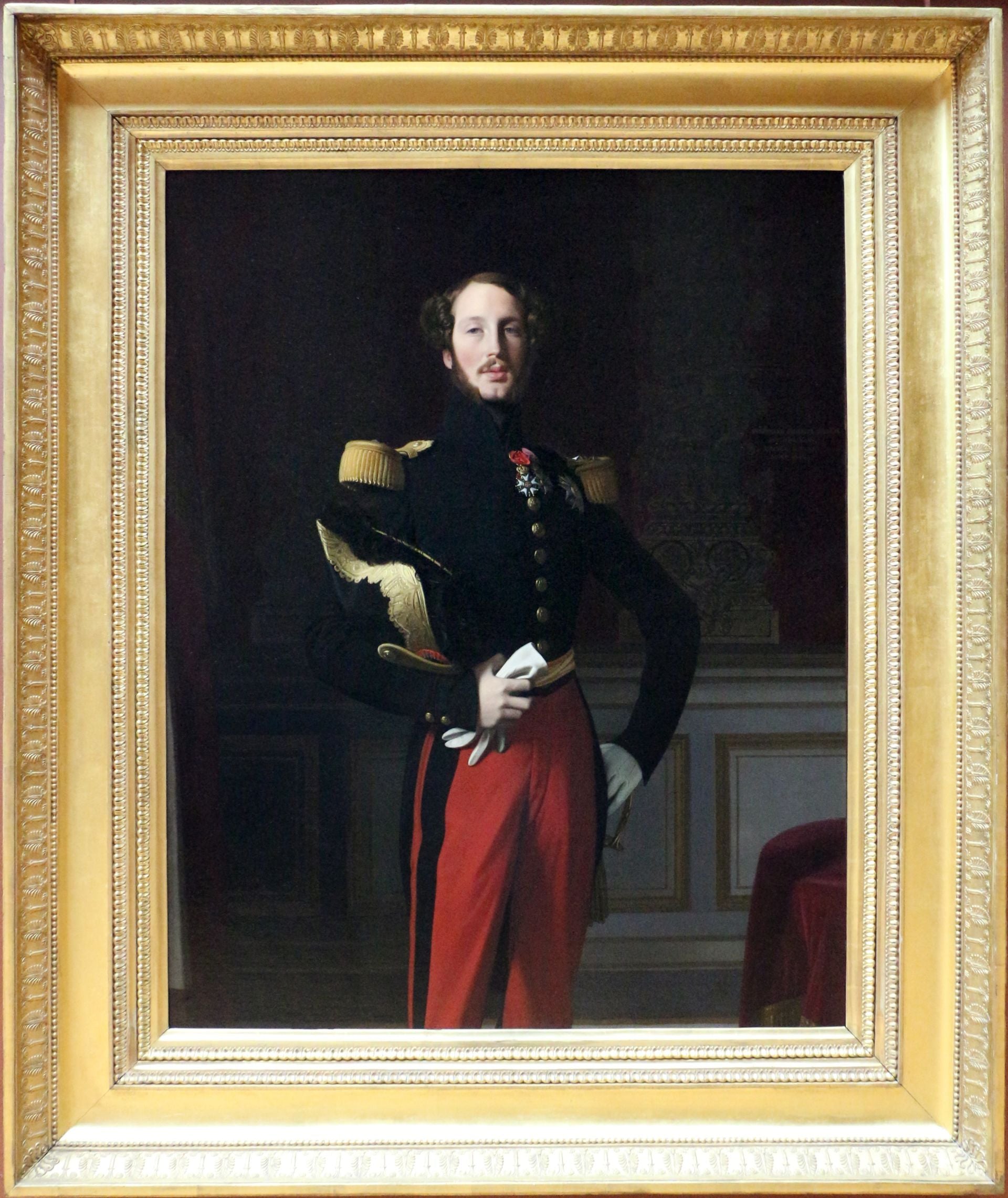 porträtt av Ferdinand-Philippe, hertig av Orléans - Jean-Auguste-Dominique Ingres