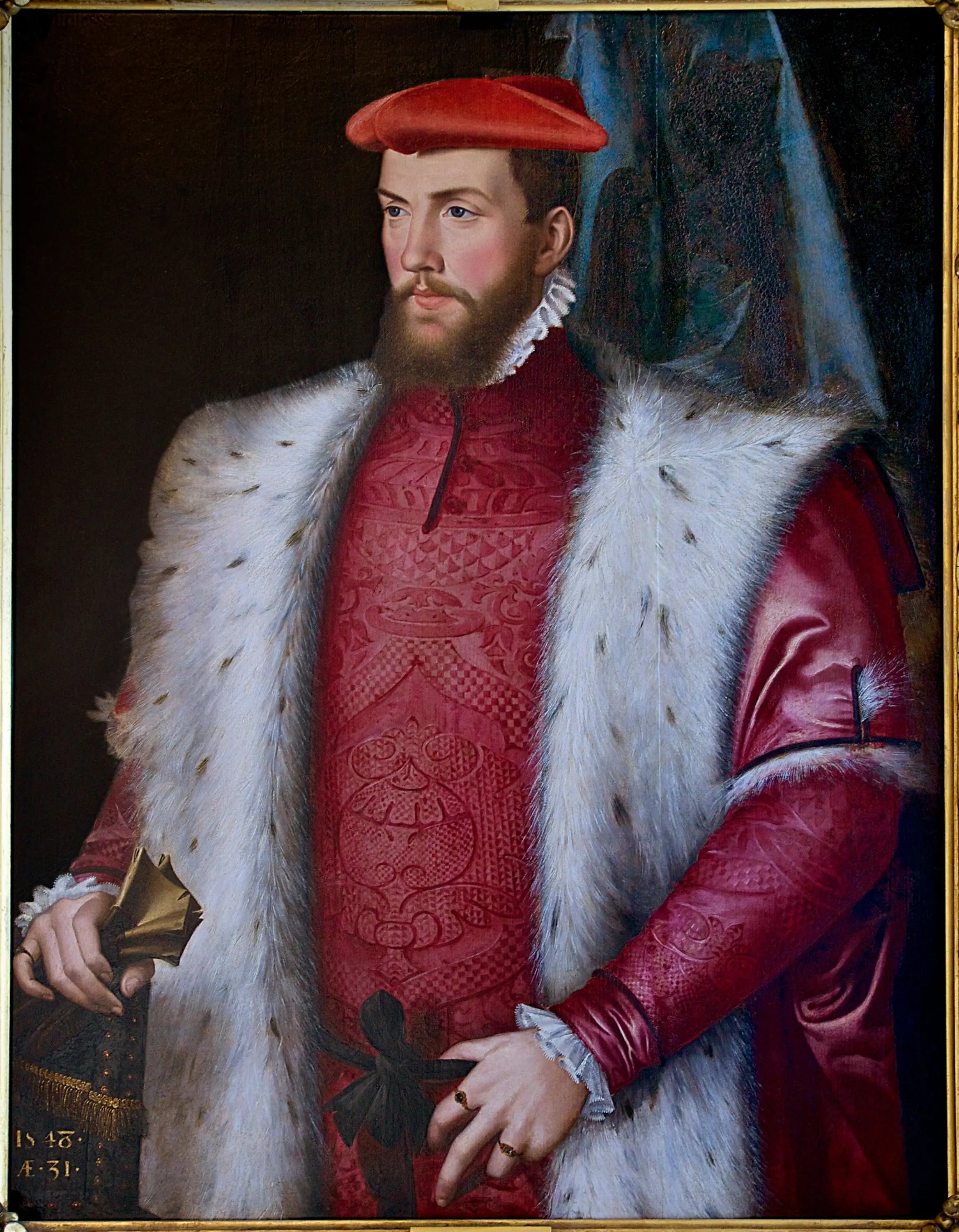 Odet de Coligny cardinal de Châtillon - François Clouet - Alpha Reproduction