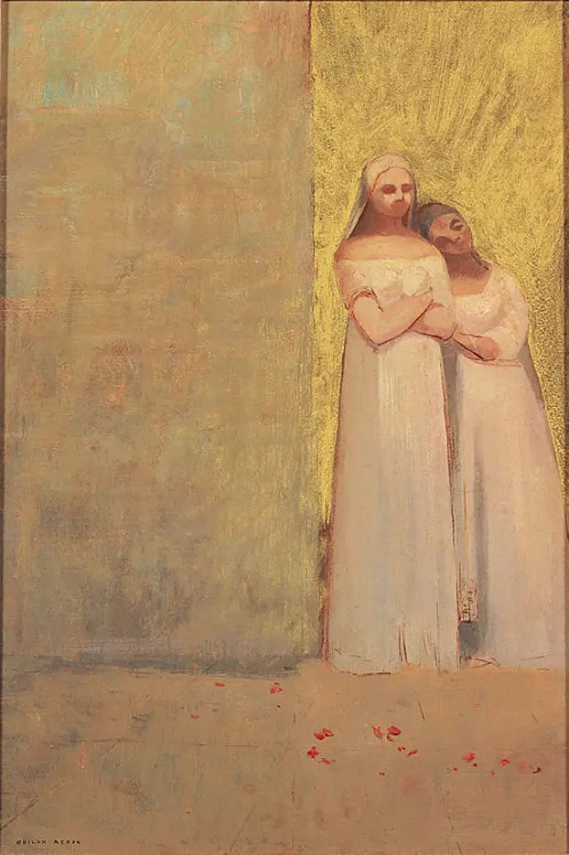 De två nådarna - Odilon Redon