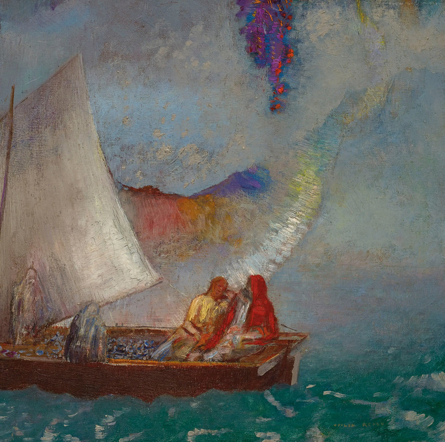 Den grå seglet - Odilon Redon
