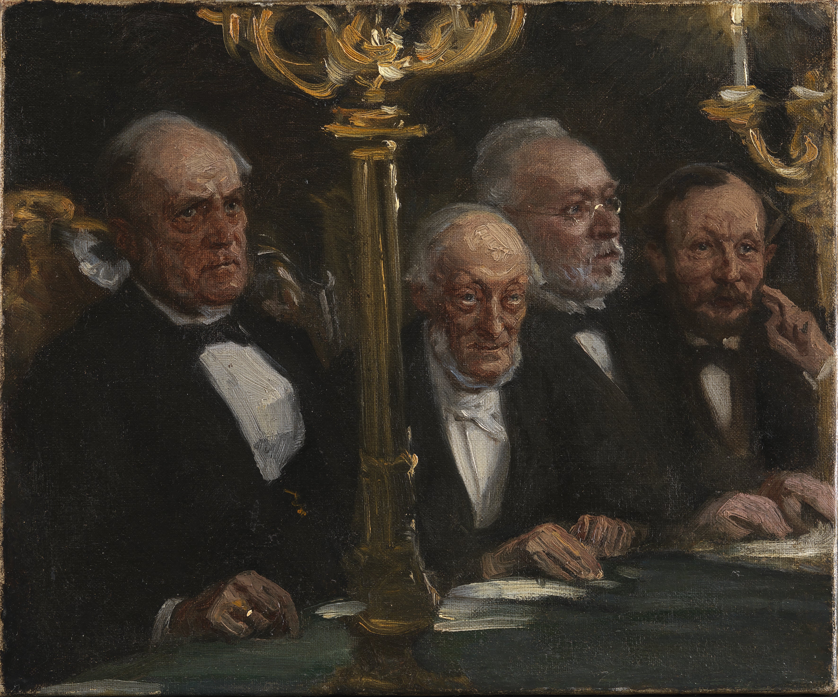 Porträttgrupp - Peder Severin Krøyer