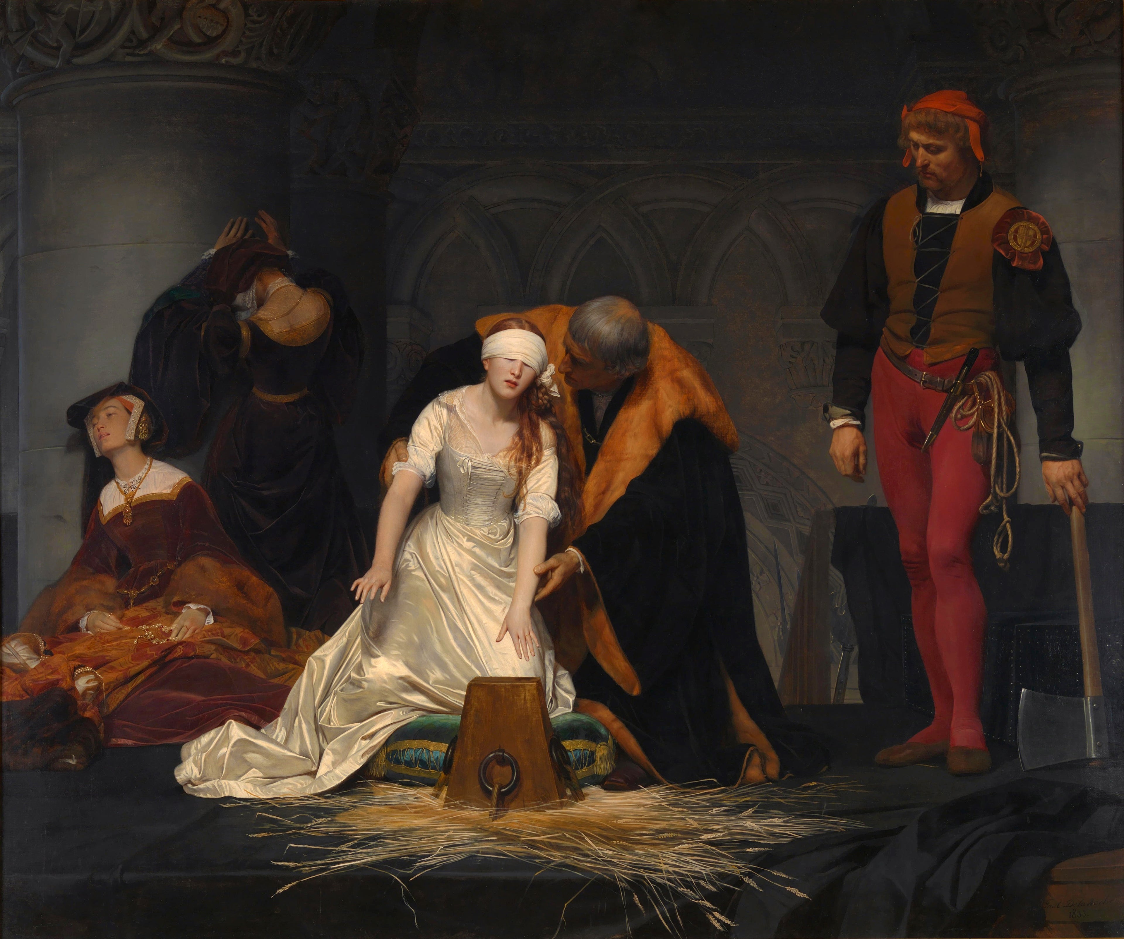 Le Supplice de Jane Grey - Paul Delaroche