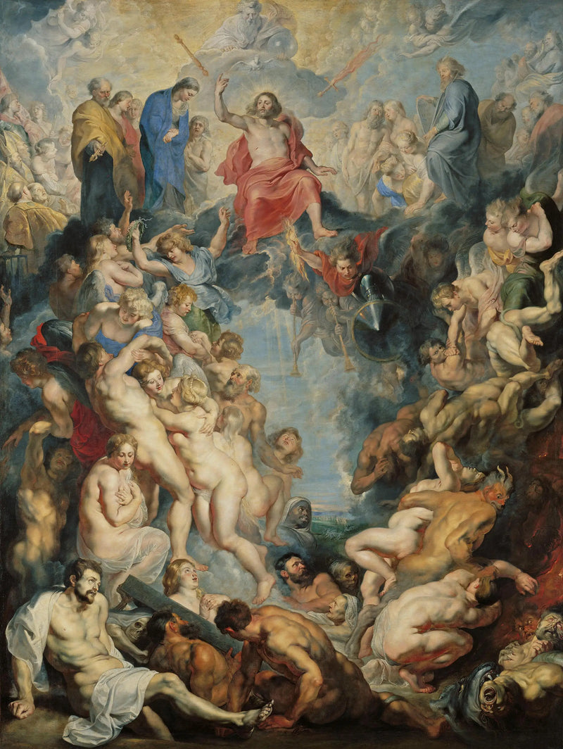 Den stora yttersta domen - Peter Paul Rubens