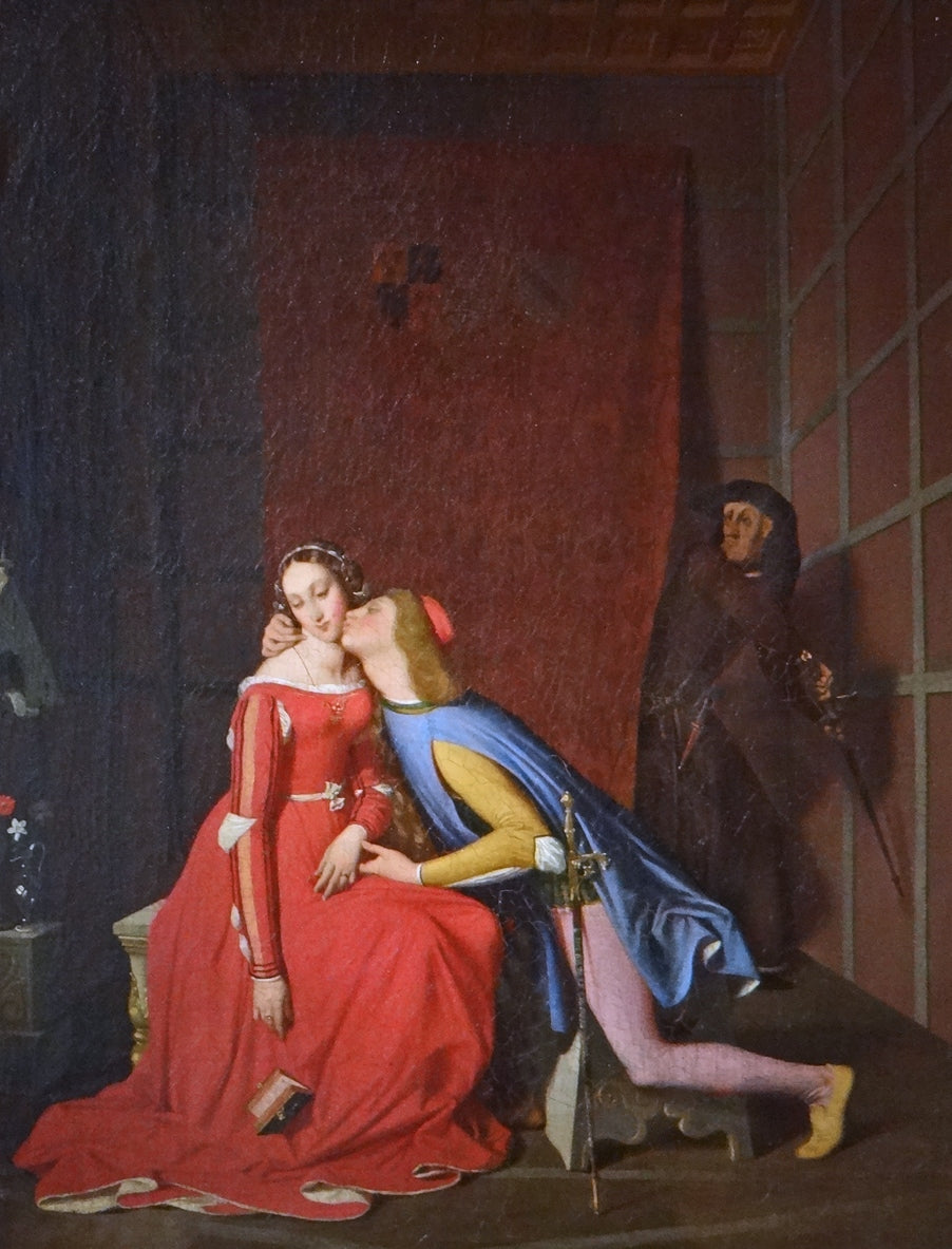 Paolo och Francesca - Jean-Auguste-Dominique Ingres