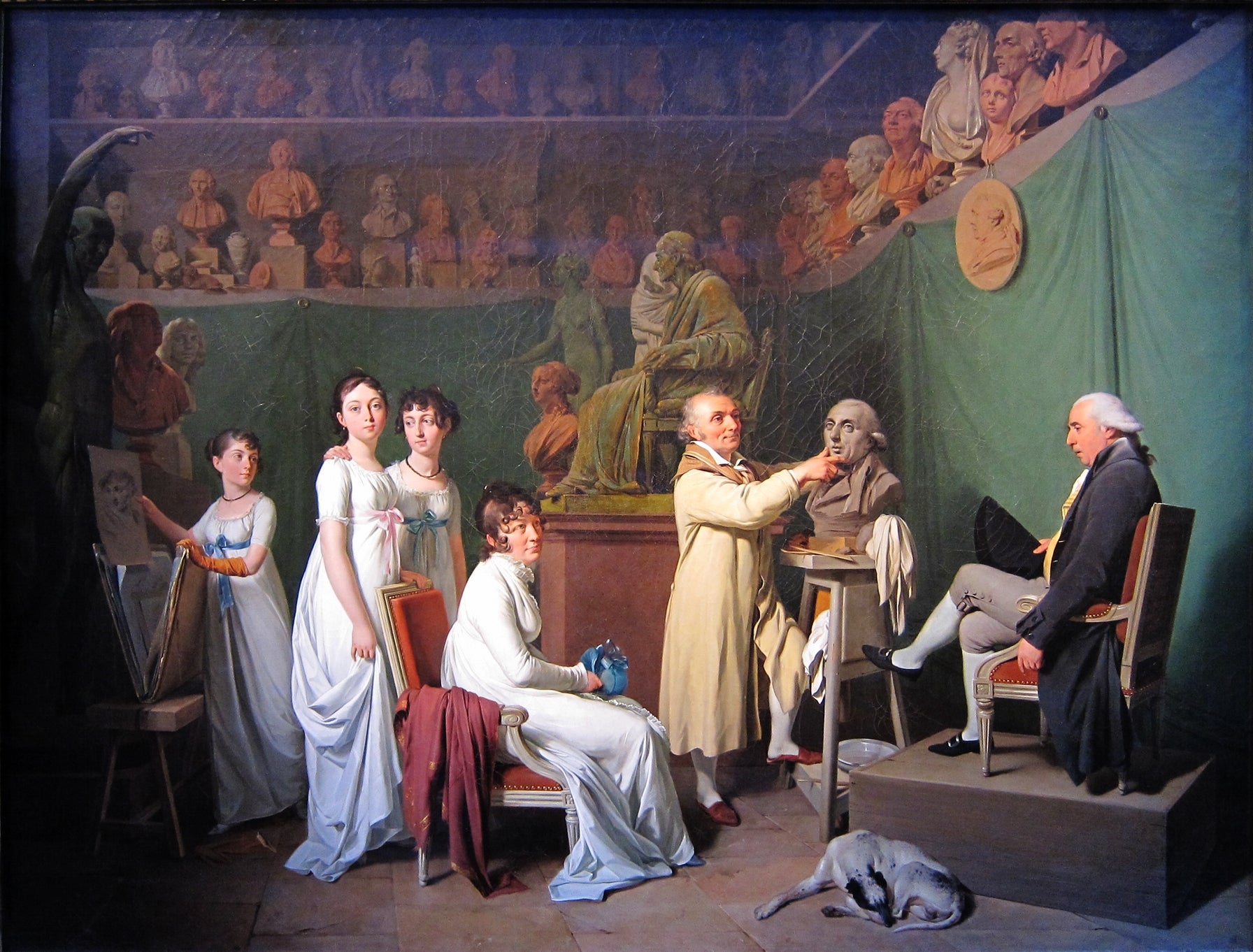 L’Atelier de Houdon - Louis-Léopold Boilly