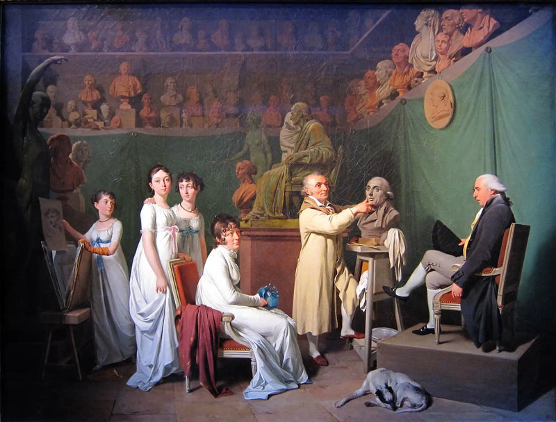 Houdon-studion - Louis-Léopold Boilly