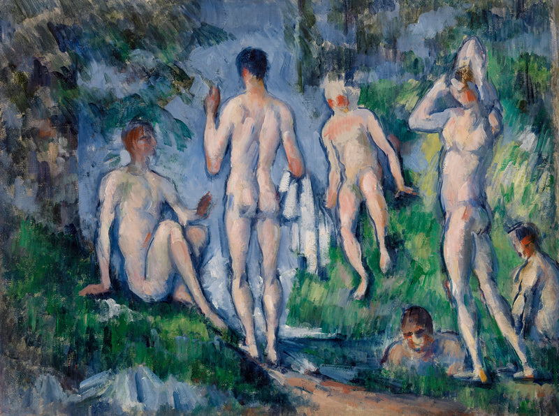 Grupp av badande - Paul Cézanne