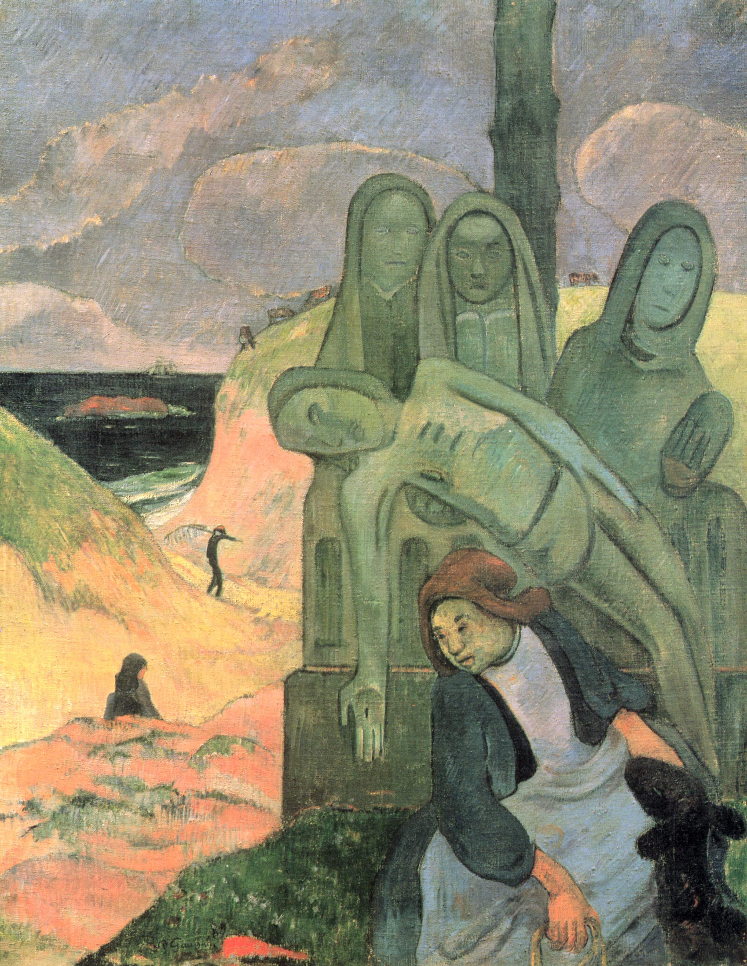 Den gröna Kristus - Paul Gauguin