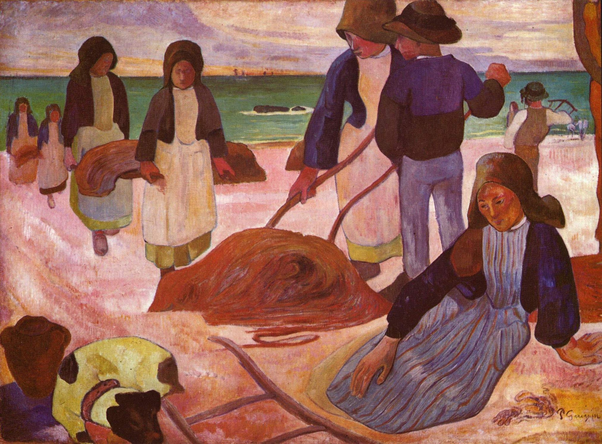 Sjögräsplockare (II) - Paul Gauguin