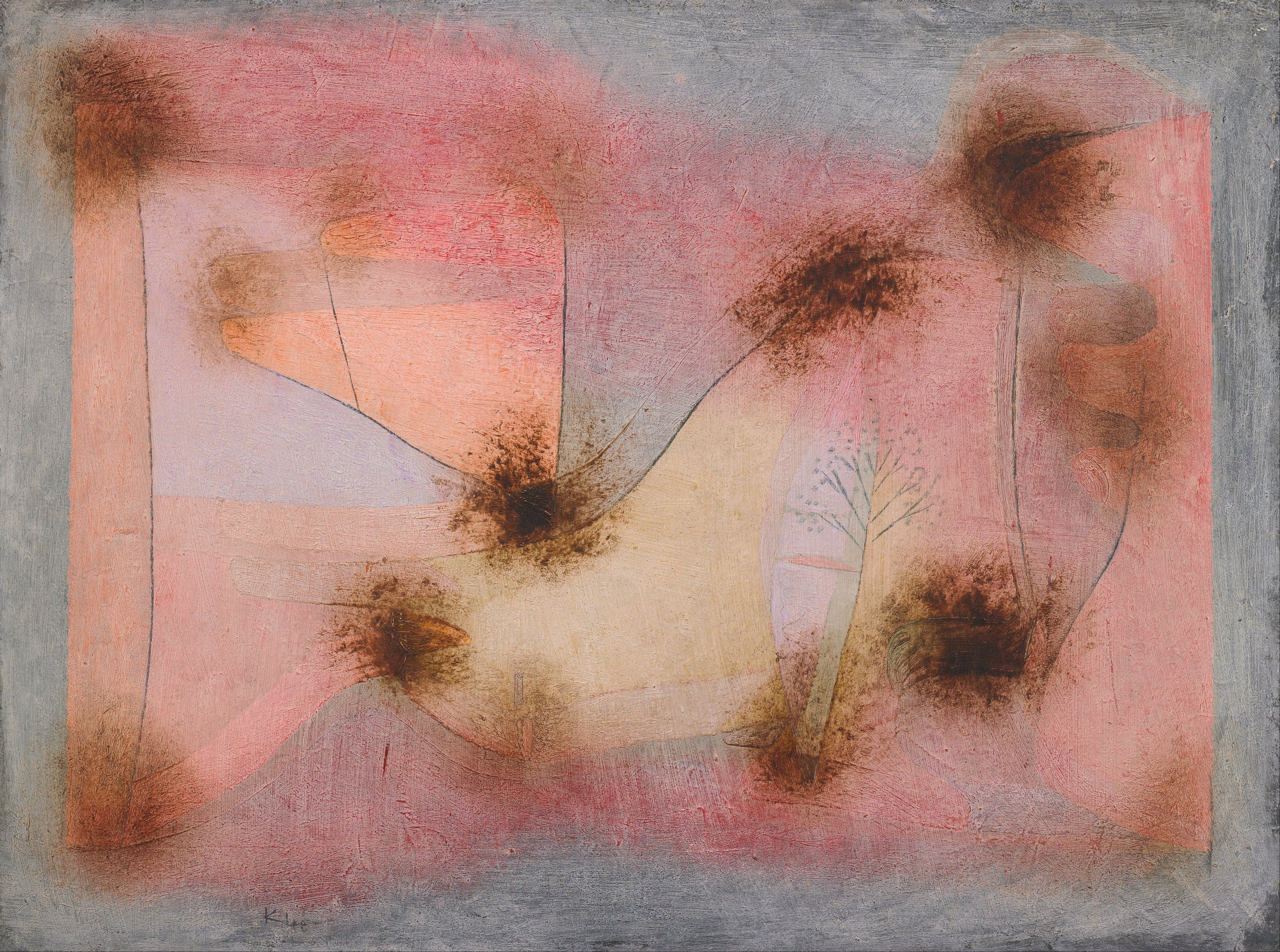 Rustika växter - Paul Klee