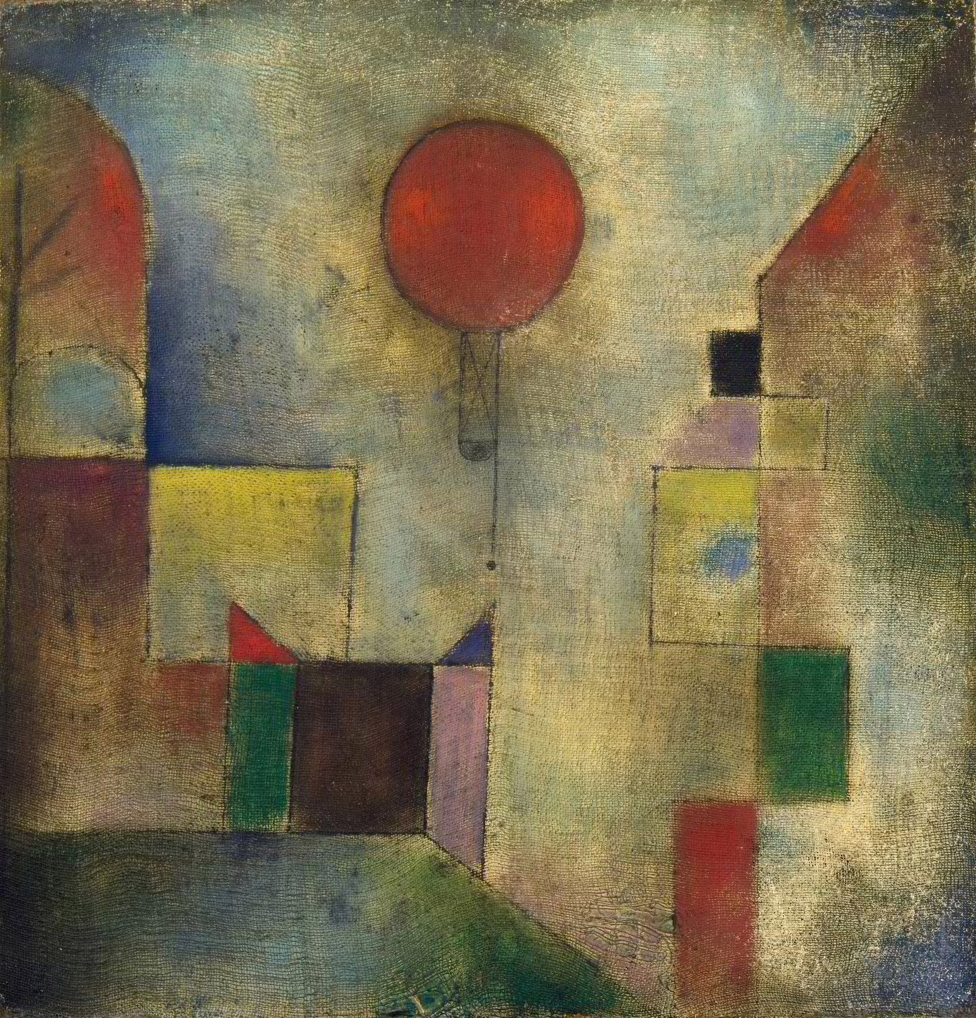 Röd ballong - Paul Klee